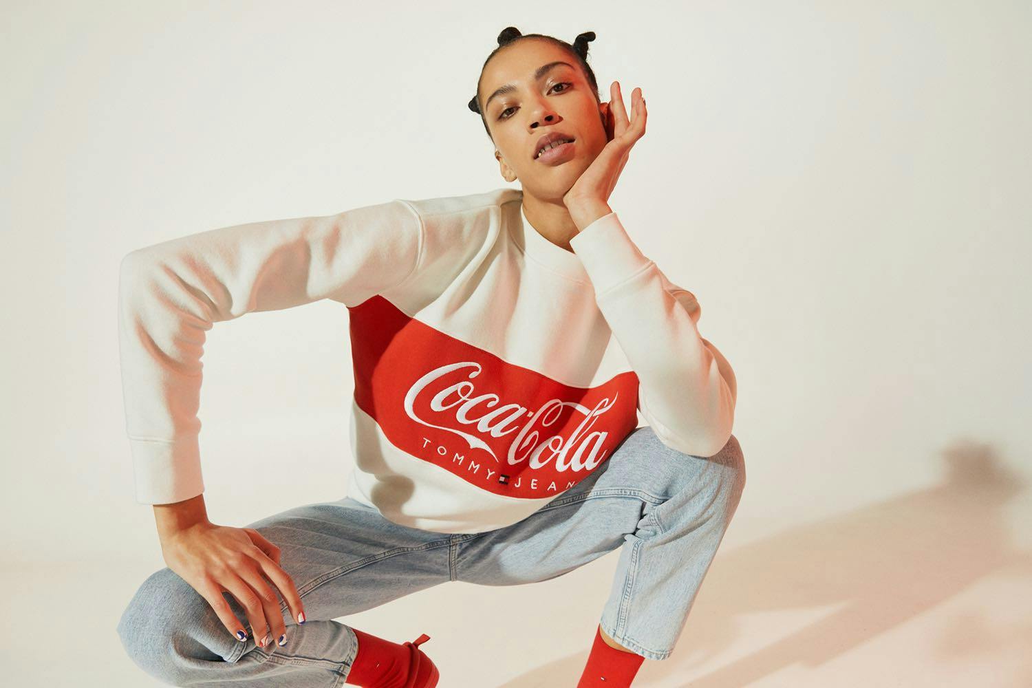 tommy hilfiger coke hoodie